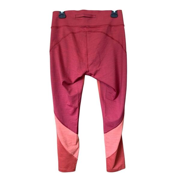 Outdoor Voices TechSweat 7/8 Zoom Leggings Orange Multi‎ Size L - Picture 5 of 12